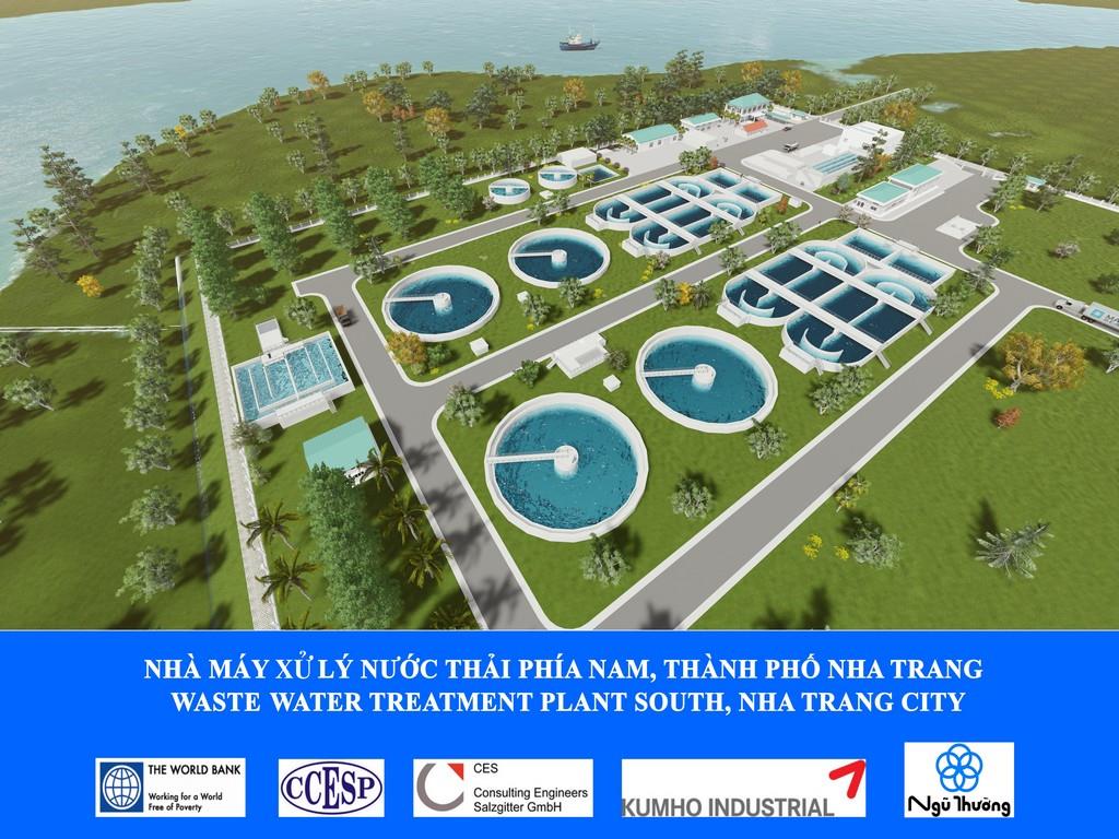 Gói thầu NT-2.1 Thi công nhà máy xử lý nước thải phía Nam Nha Trang